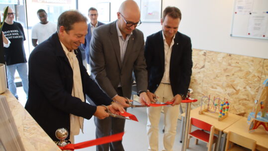 Inauguració del nou espai del CDIAP de Santa Coloma de Farners