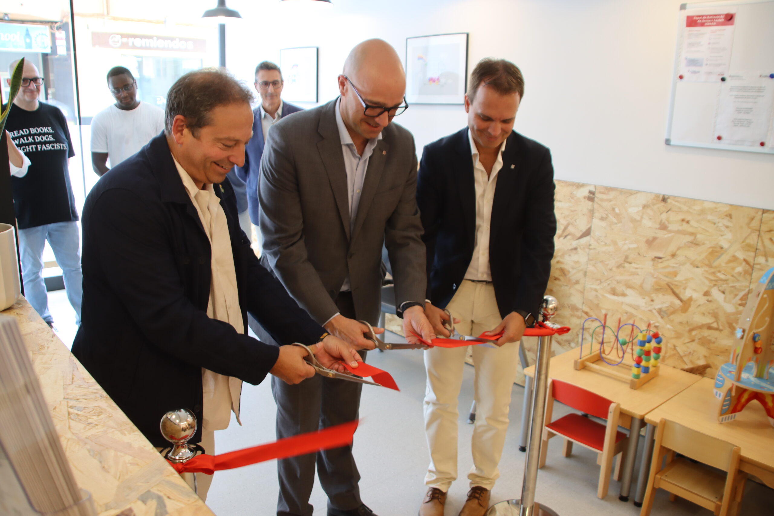 Inauguració del nou espai del CDIAP de Santa Coloma de Farners