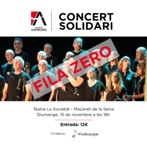 Concert Solidari de FildeGospel a Maçanet | Fila zero